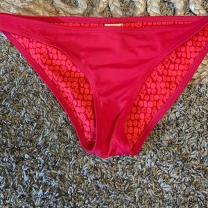 VOLCOM | RED BIKINI BOTTOMS | size M